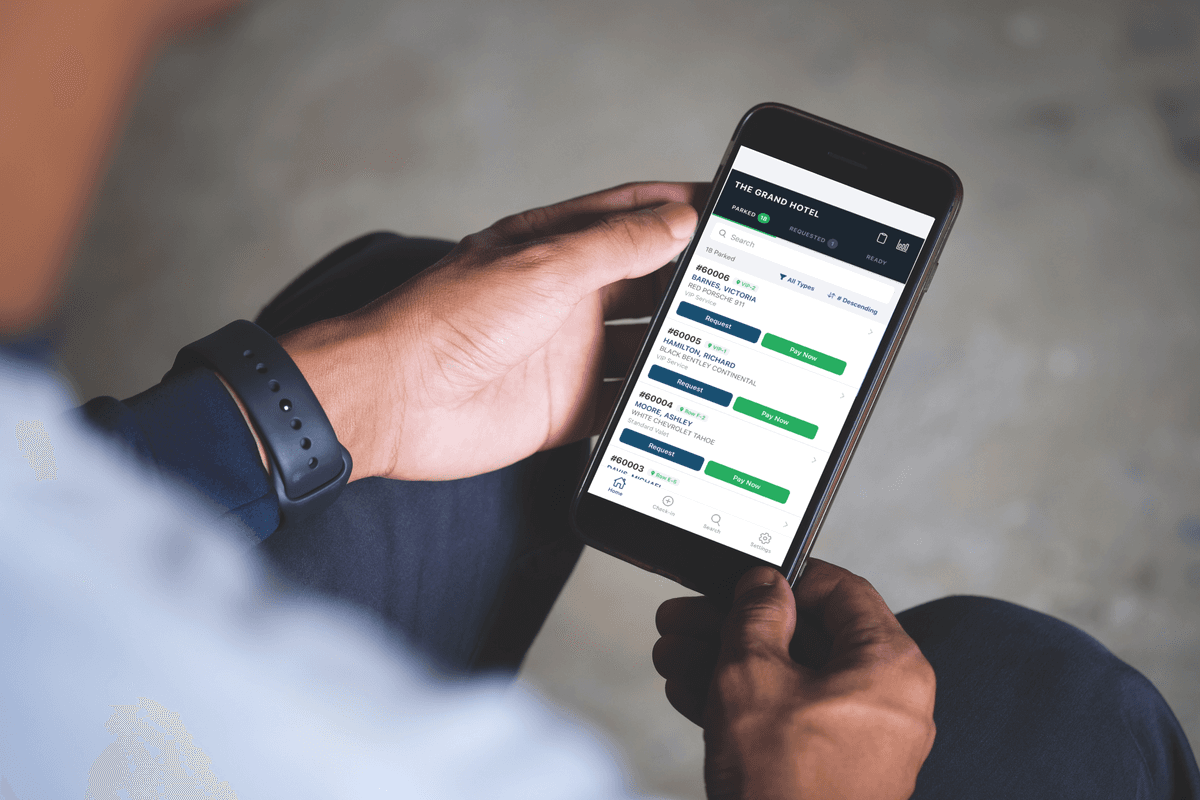 ValTraq mobile app in action